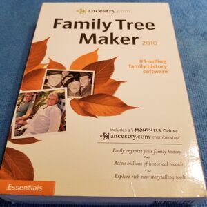 Family Tree Maker 2010 from Ancestry.com